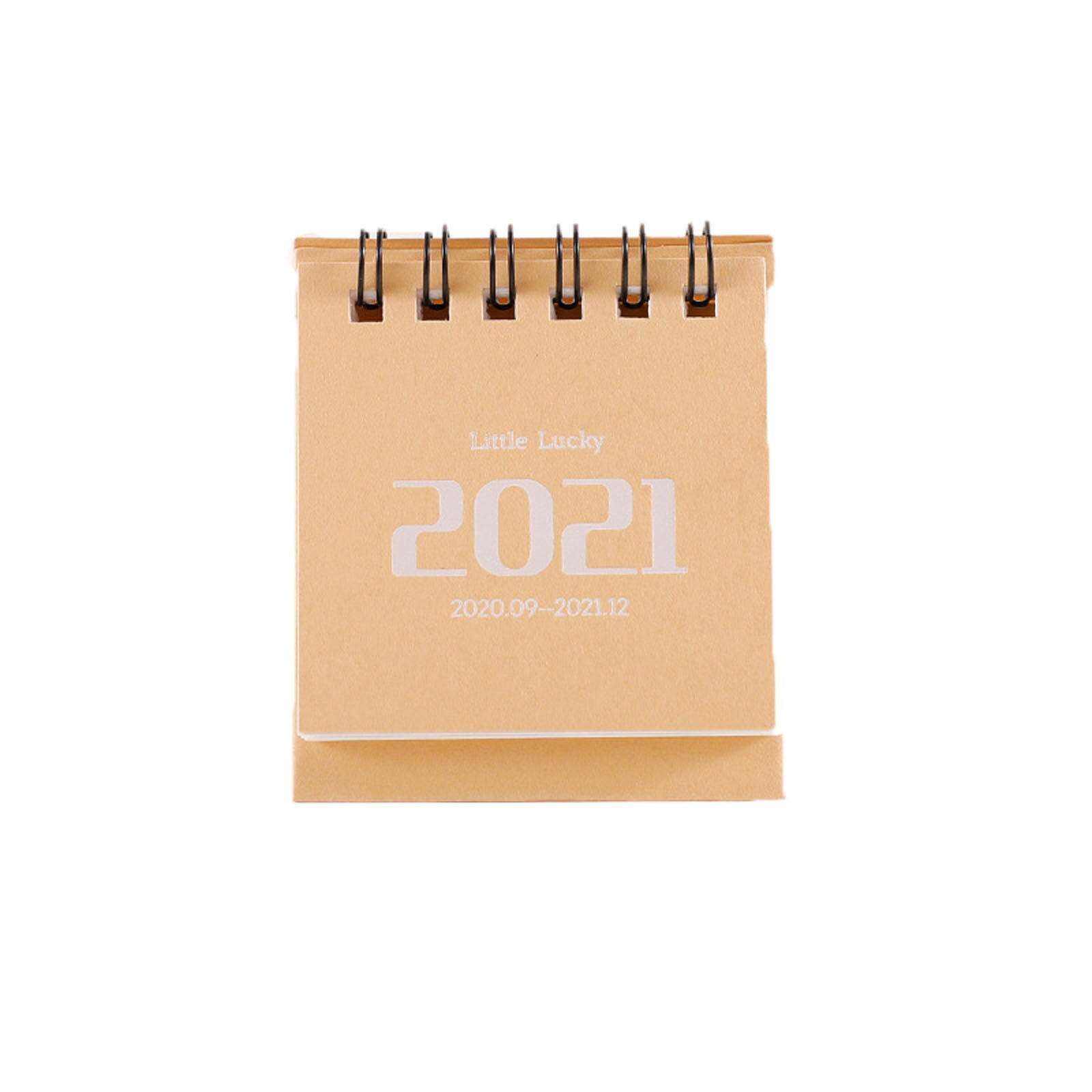 Minimalism Plan Book Mini Desk Calendar DIY Portable Desk Calendars Stand Up Flip Daily Monthly Schedule Planner: B