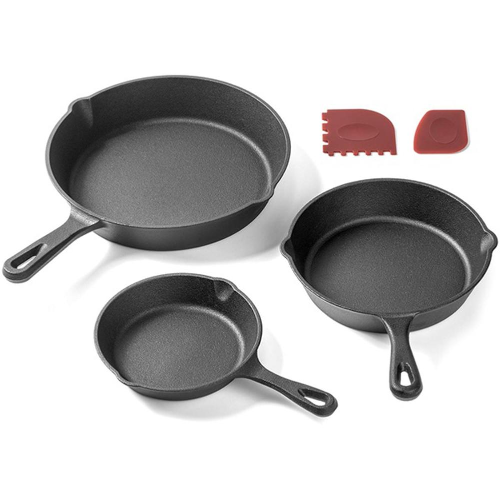 Jerngryte non-stick støpt stekepanne kokepanne kjøkkentilbehør restaurant kokk kokekar kjøkken dingser