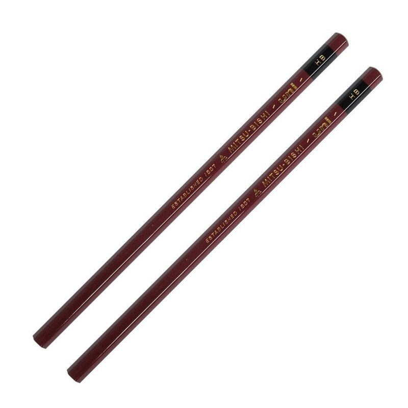 2 Pcs/Lot Mitsubishi Uni HI-UNI Series Pencil with 22 Options student writing pencil Pencils