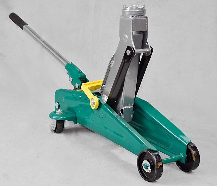 Gato hidráulico de posición baja Horizontal 2T, herramienta conveniente para coche,