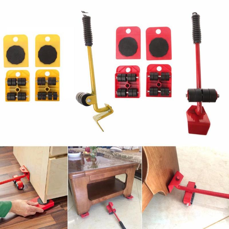Furniture Transport Roller Set Removal Lifting Moving Tool Heavy Object Mover Household Furniture Mobile Slides Trolley