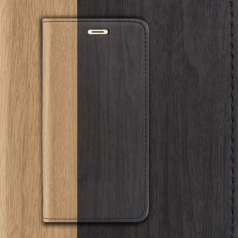PU Lederen Portemonnee Telefoon Case Voor Nokia 7.2 Flip Case Voor Nokia 7.2 Business Case Soft TPU Silicone Cover: Black