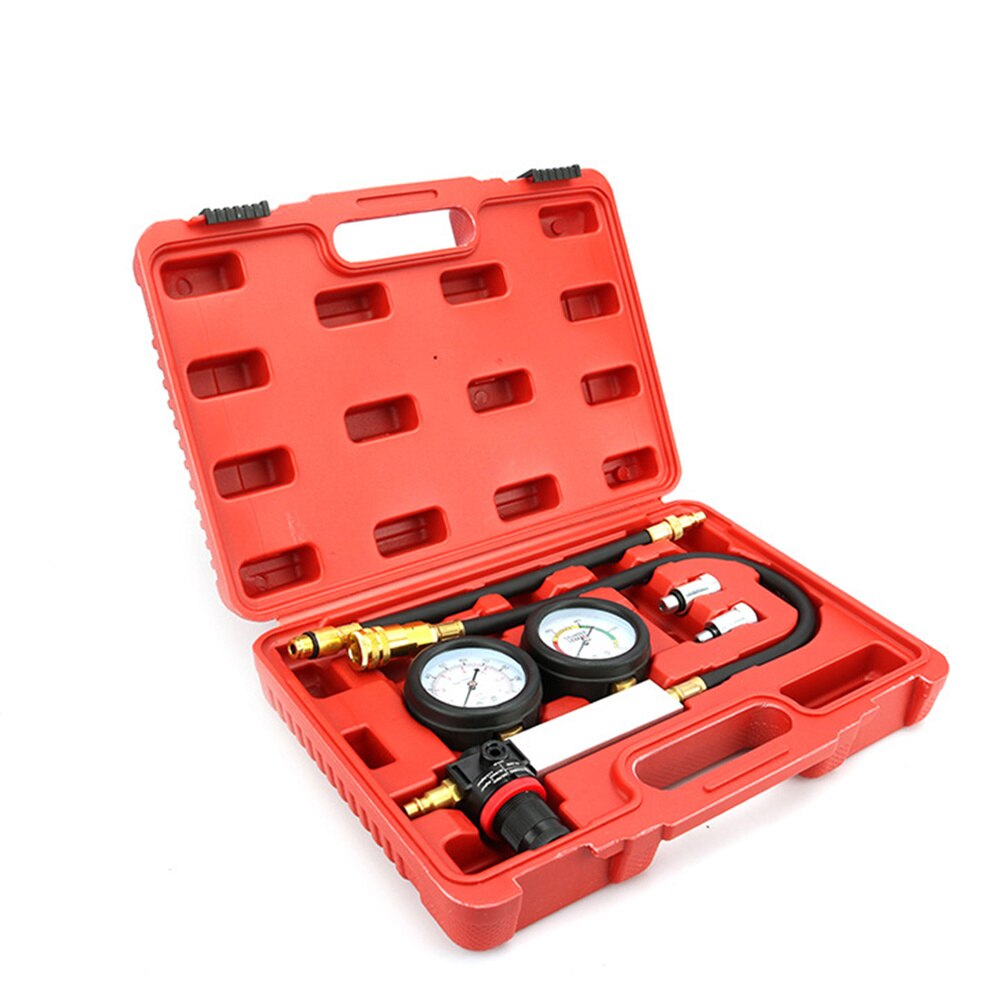 1 Set of Engine Oil Pressure Diagnostic Tester Tool Set Digital Oil Pressure Gauge Car Meter