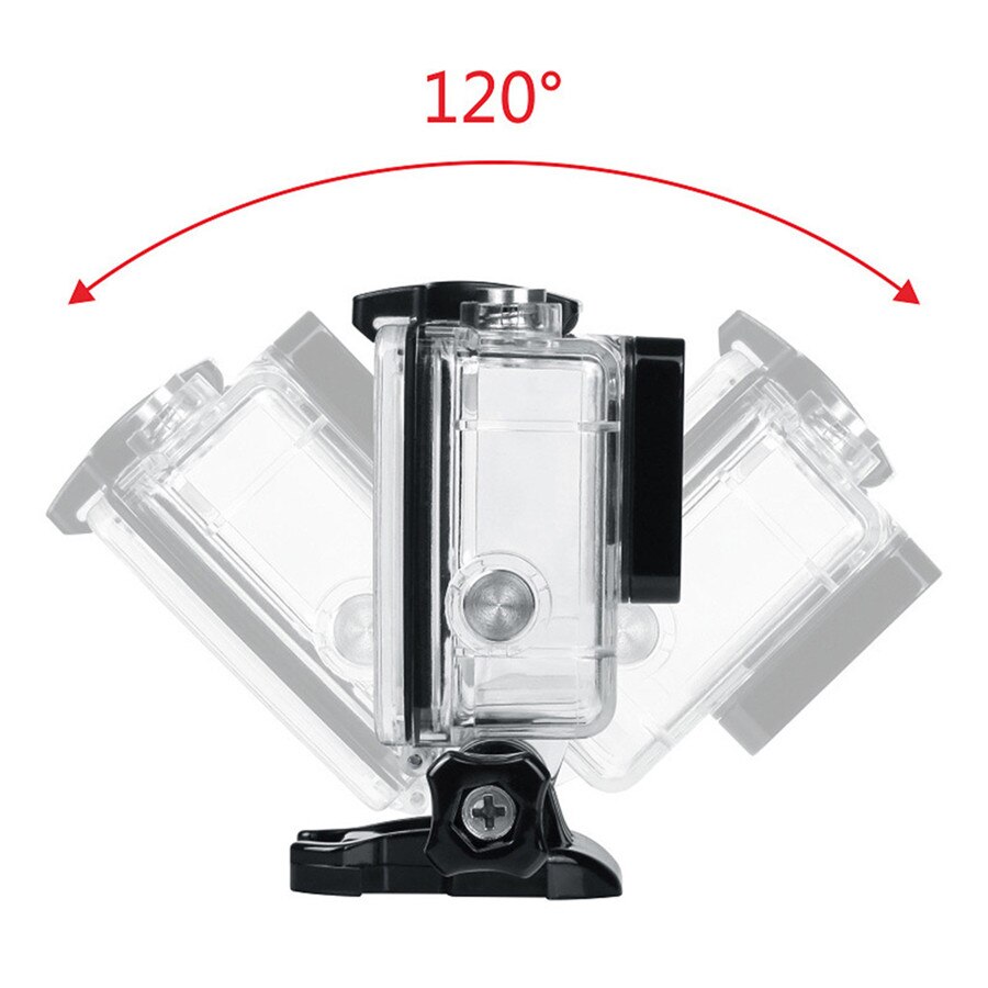 Gopro camera waterproof case Hero6 / 5 waterproof case, coated with optical film, waterproof film and high transmittance coating