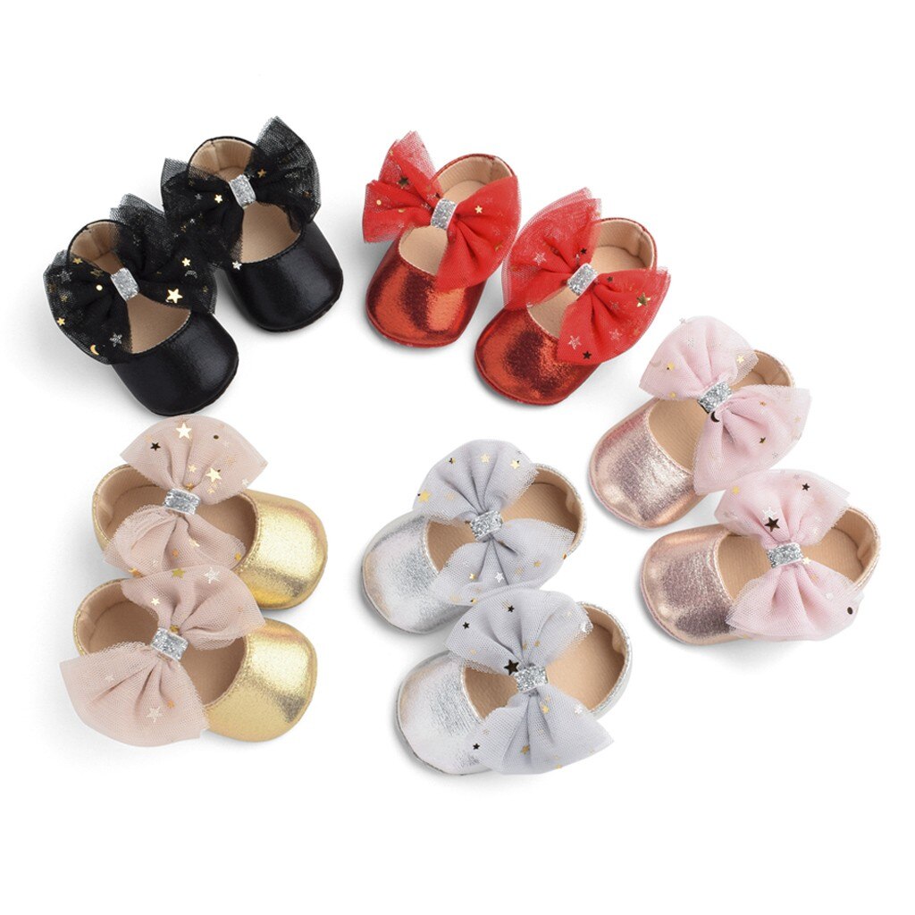 Toddler Kids Baby Girls Boys Sequin Cute Bow Firstwalk Hook&loop Casual Shoes Baby Shoes Newborn Butterfly Новорожденных