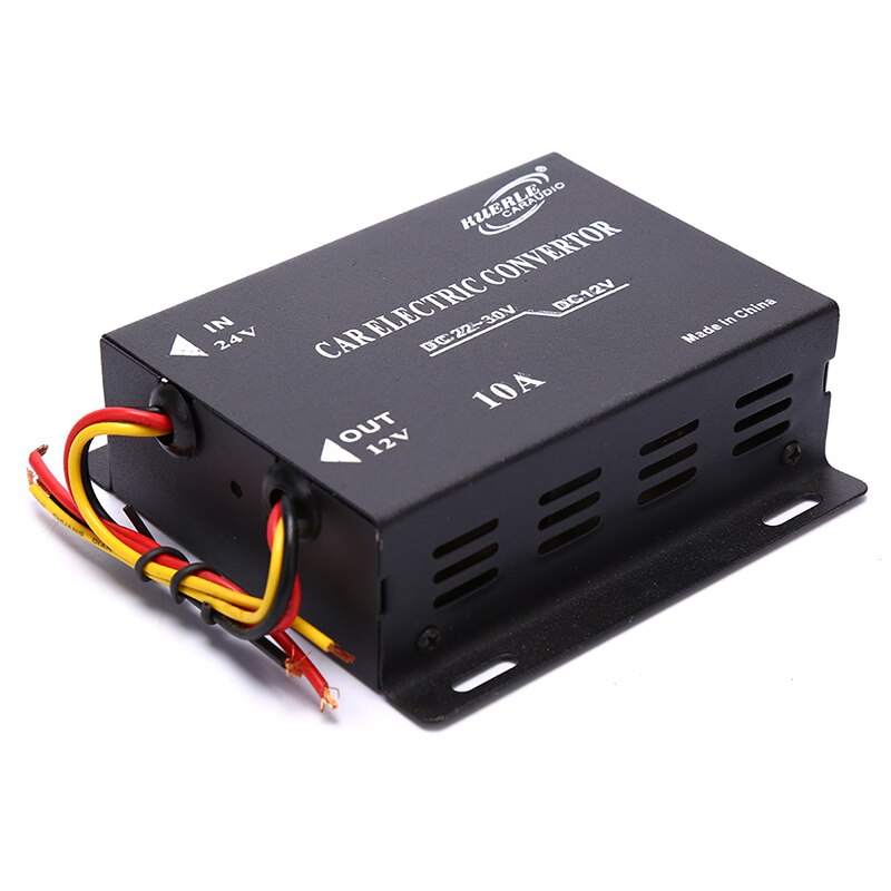 Car Power Supply Step-Down Transformer 24V To 12V Converter 10A 15A 20A 30A Output With Memory Power High To Low Inverter