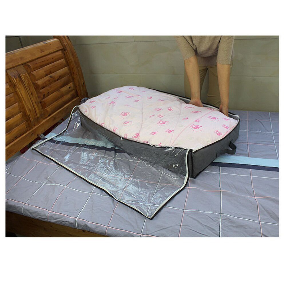 Opvouwbare Onderbed Opbergtas Grote Onder Bed Opbergdozen Closet Ademend Waterdicht Underbed Kleding Quilt Opbergzakken