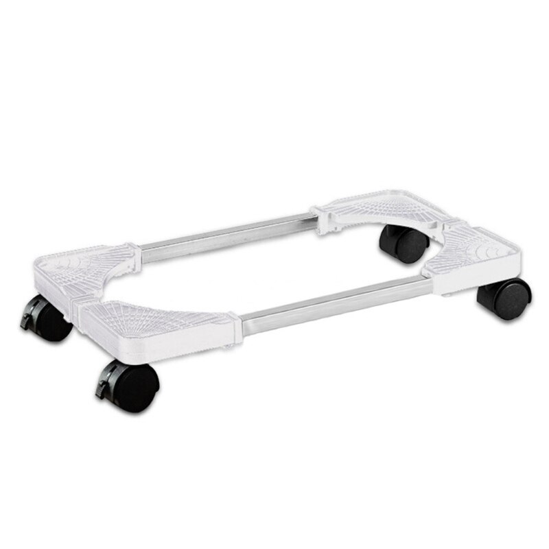 Mobile CPU Stand Adjustable Computer Tower Stand with 4 Caster Wheels Fits Most