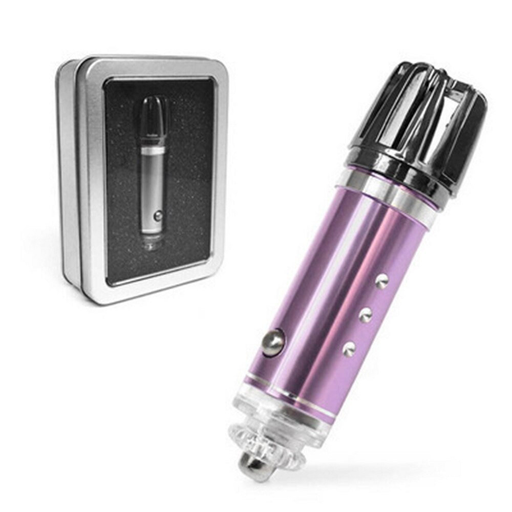 12V 6 Colors Convenient Mini Car Air Negative Ionic Purifier Freshener Oxygen Bar Ozone Ionizer Cleaner Vehicle Air Cleaner