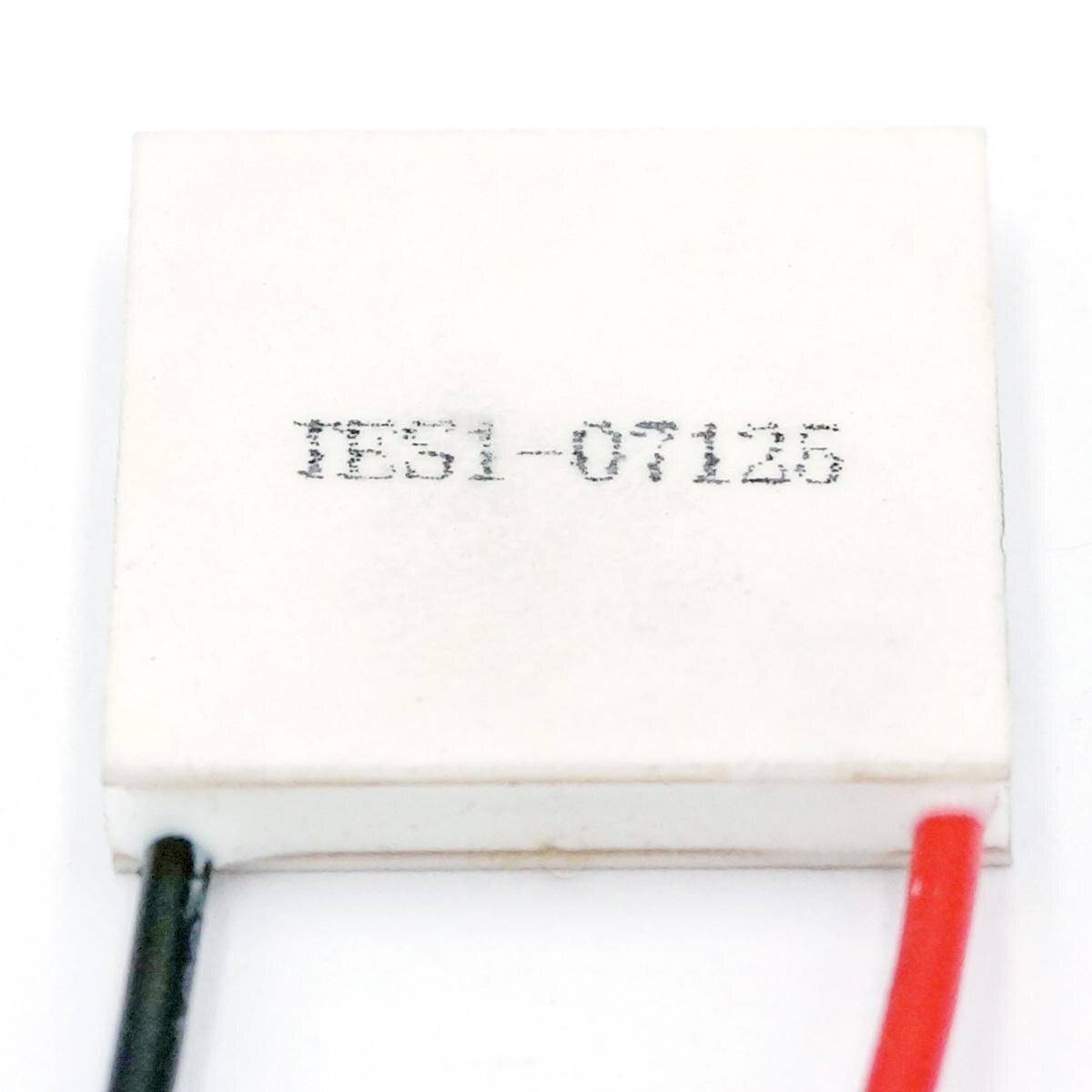TES1-07125 Heatsink Thermoelectric Cooler Peltier Cooling Plate 23x23mm Refrigeration Module