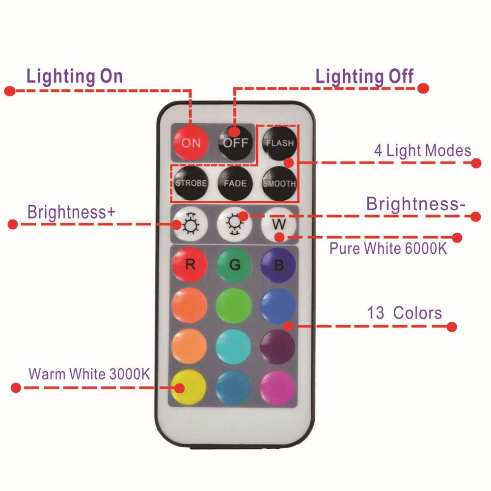 10X Remote Control Colored LED Light Wireless Multi Color Tub Swimming Pool Boundary Style IP67 Waterproof Swimming Pool Light