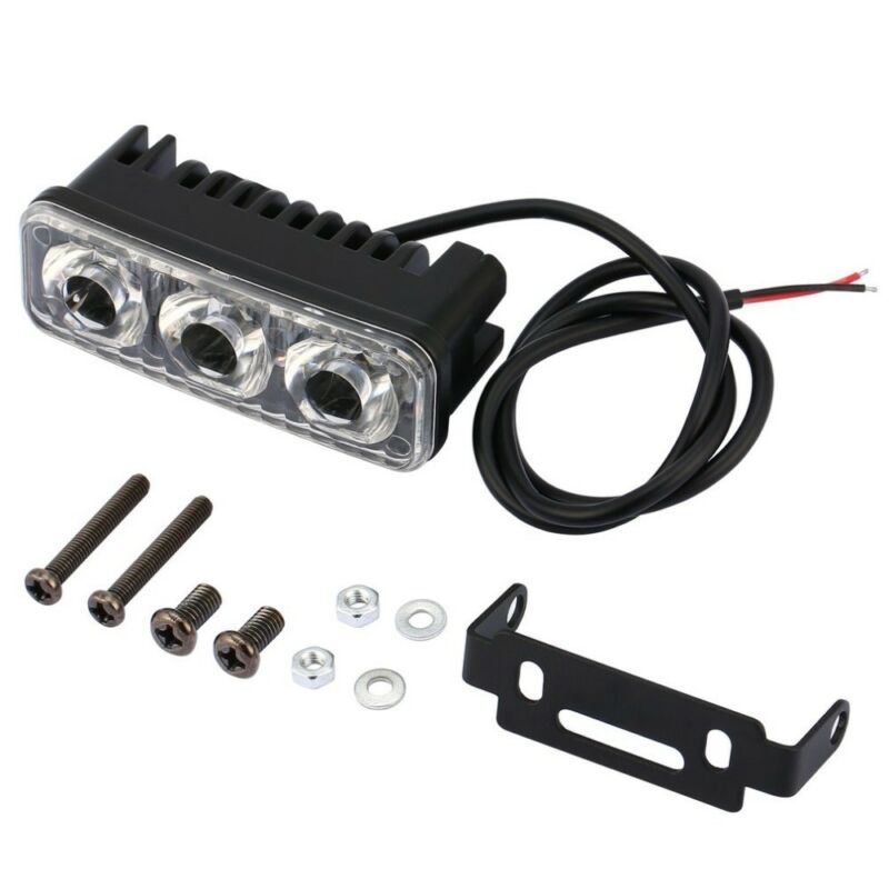 2 st 3 led supervit hög effekt bil drl varselljus dimljus universal