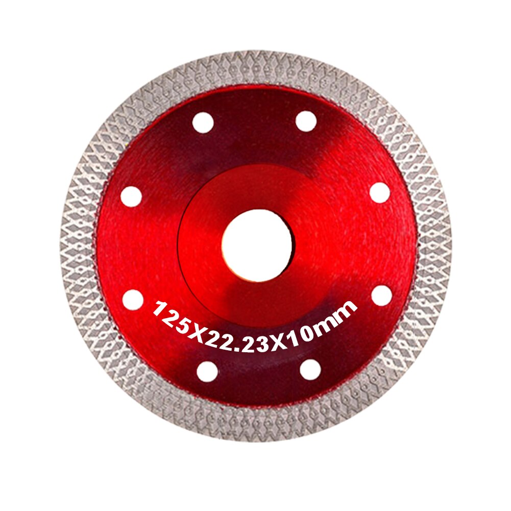 105mm 115mm 125mm Turbo Diamond Saw Blade Disc Porcelain Tile Ceramic Granite Marble Cutting Blade for Angle Grinder