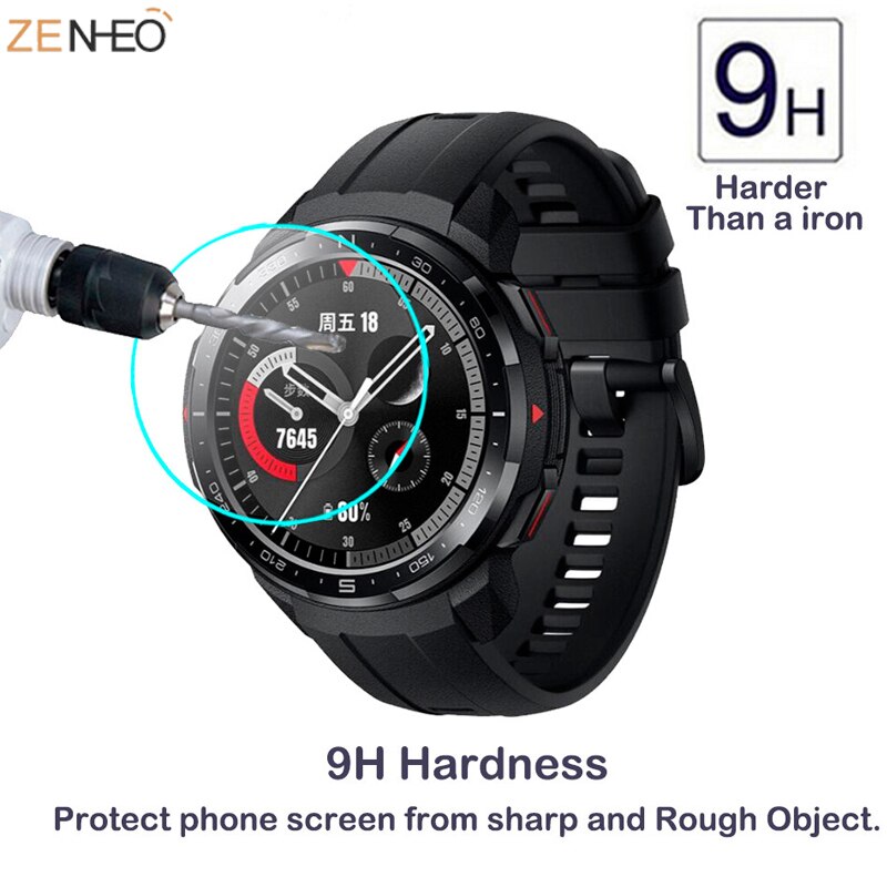 For Honor Watch GS Pro Tempered Glass Screen Protector Film Guard for Huawei Honor Watch GS Pro Smart Bracelet Premium Film