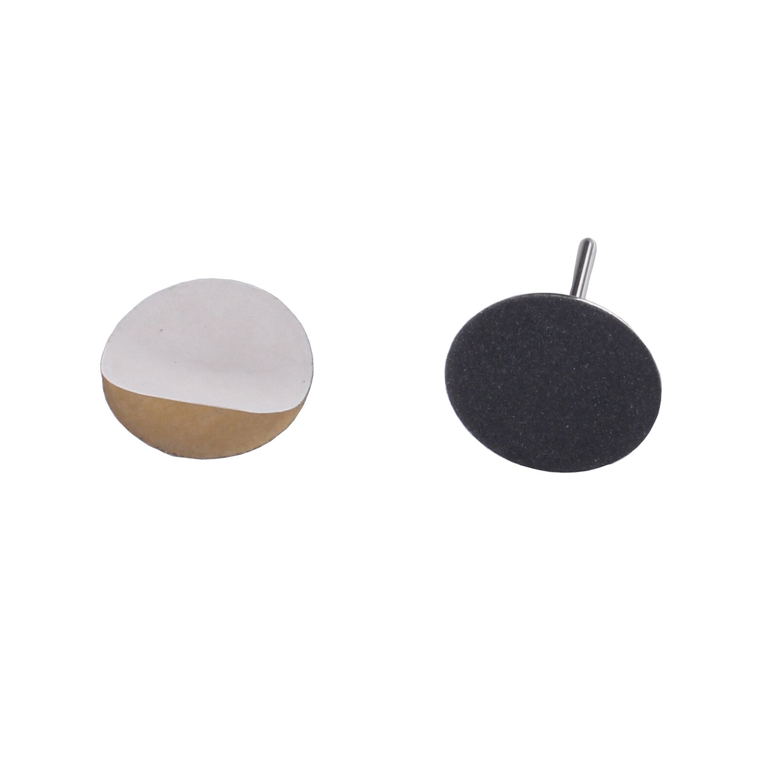 Disco de papel de lija de 25mm con broca de Metal, broca de disco de lijado de pedicura de vástago 3/32 para removedor de callos de piel muerta, Lima eléctrica de pie