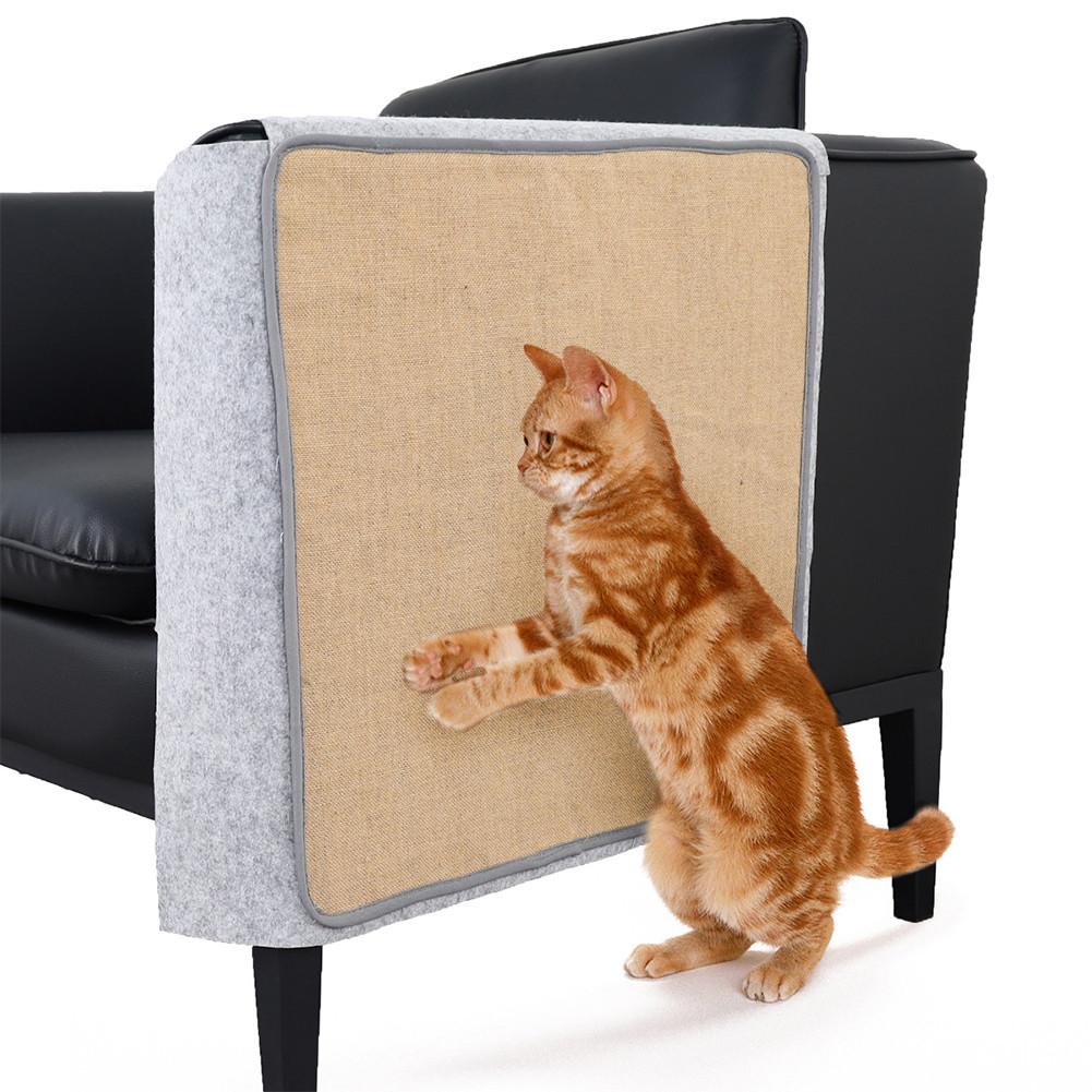 Cat Scratch Board Sisal Furniture Bed Mattress Protector Table Chair Sofa Legs Mat Cat Kitten Scratching Toy Scratcher
