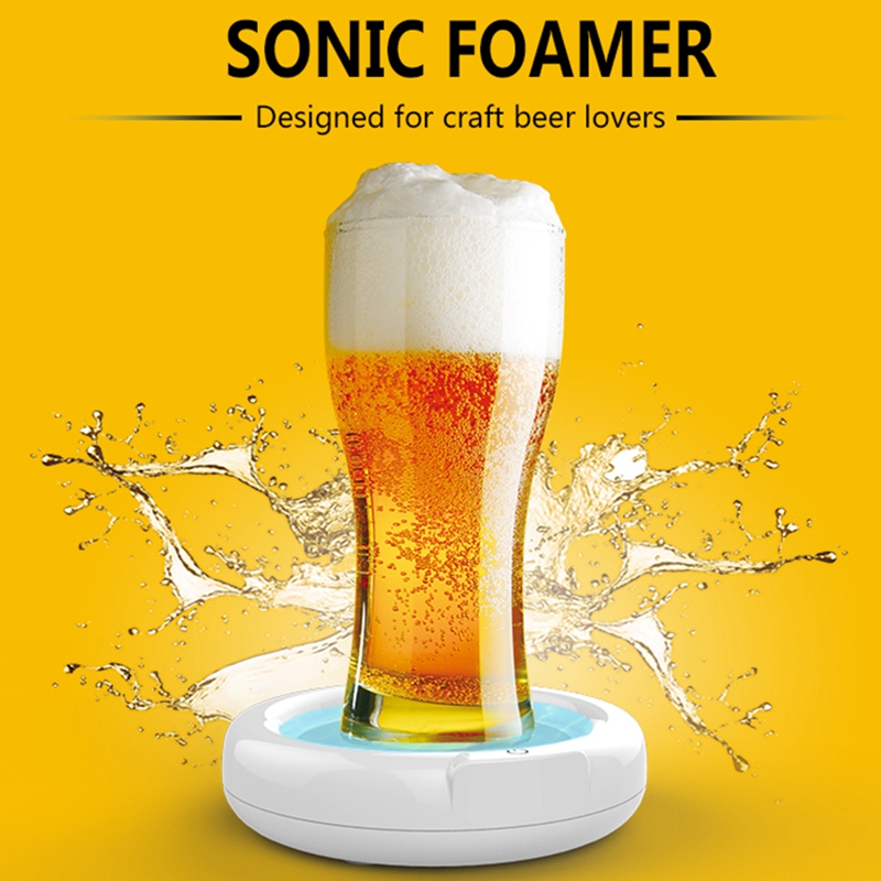 decantador de vino, burbujeador de cerveza, máquina de espuma ultrasónica para el hogar, portátil, cerveza, Festival, pequeño, Bar, cóctel S