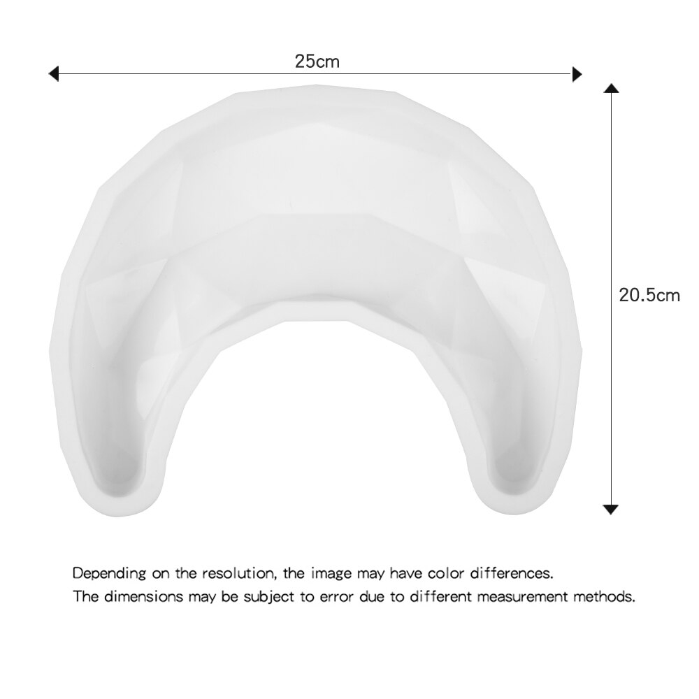Crescent Moon Shape Silicone Cake Mold Pan Crescent Moonlight Sonata Mousse Cake Bread Pizza Baking Mold Kitchen Bakeware Tools