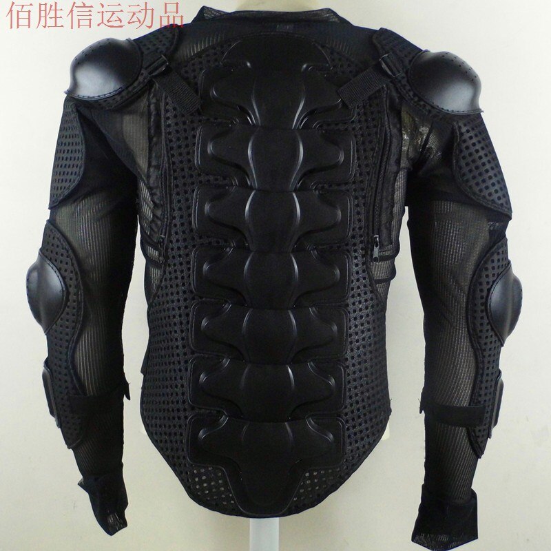 Motorrad Volle Rügestochen Jacke Wirbelsäule Brust Schutz Getriebe M L XL XXL XXXL 4XL