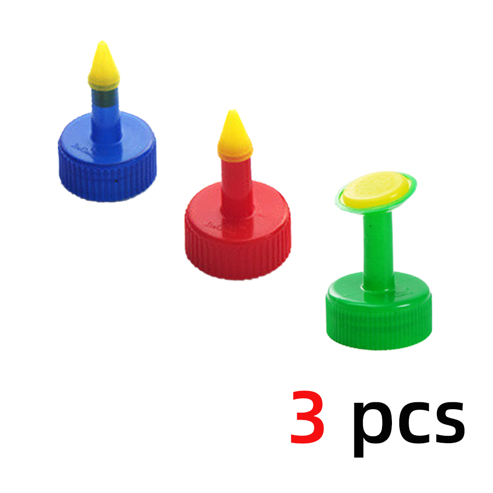 3 szt. Nawadnianie roślin ogrodowych zraszacz zakrętka robić butelki dysza DIY mini głowica nawadniająca nadaje się robić wewnętrznej i zewnętrznej szkółki doniczkowej: Czerwony