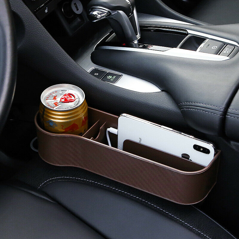 1pc bilsæde klapfanger fyldstof opbevaringsboks lomme arrangør flaskeholder