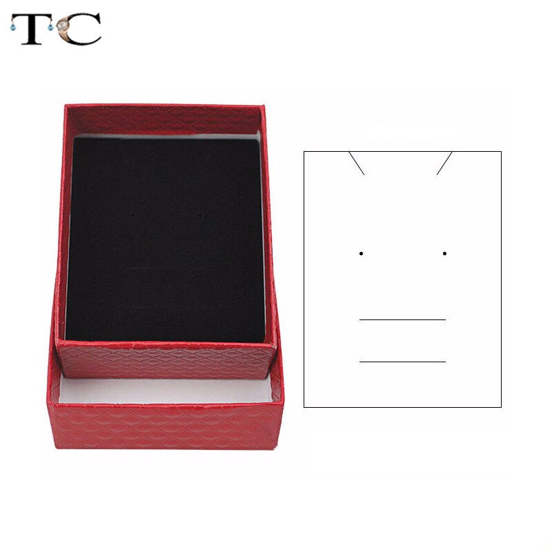 Æsker til smykker ringholder øreringe display organizer smykkebutik emballage æske joyeros organizador de joyas 1pc