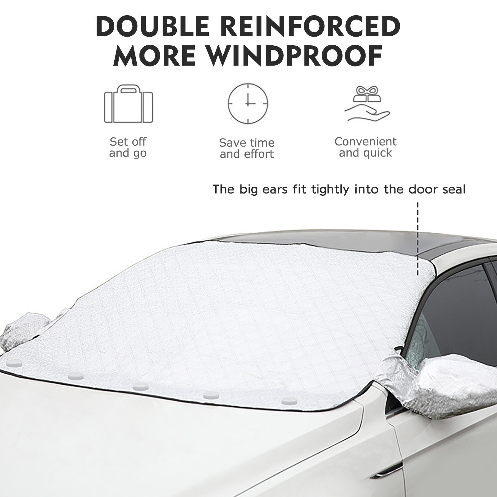 Foldable Car Windshield Sun Shade Umbrella UV Cover Sunshade Heat Insulation Anti-snow Frost Front Window Interior Protection