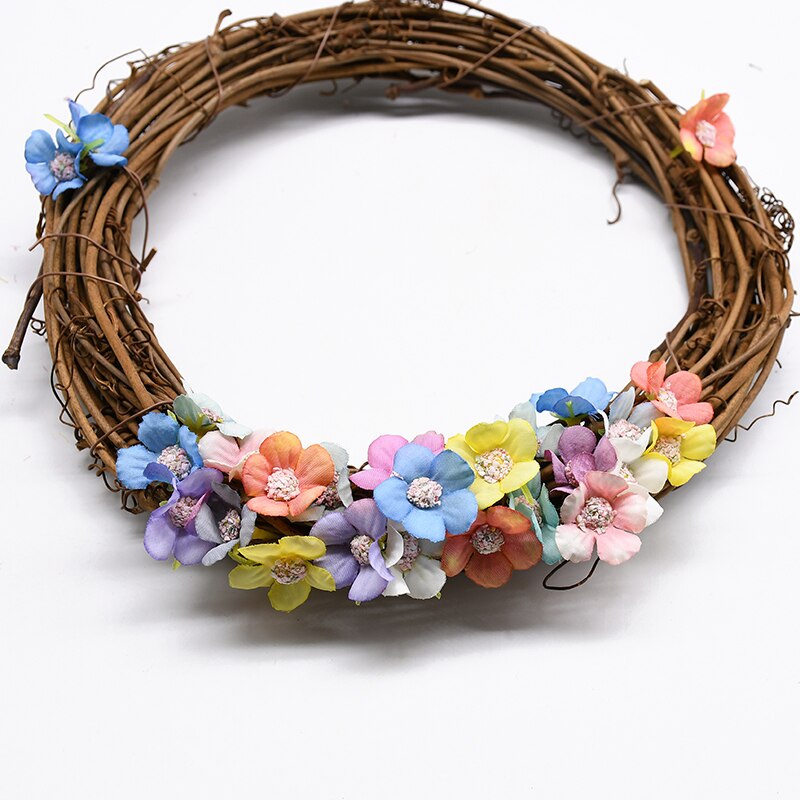 Mini flores artificiales de seda con cabeza de margaritas multicolor, guirnalda DIY, tocado, corona, álbum de recortes, decoración de boda para el hogar, 50 piezas