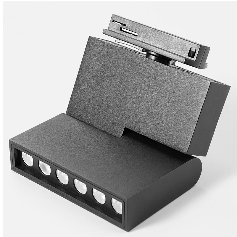 6 W 12 W LED Spoor Licht Kleding Shop store Showrooms Tentoonstelling Spotlight Verlichting CREE LED Plafond Rail Spot licht SNYKA