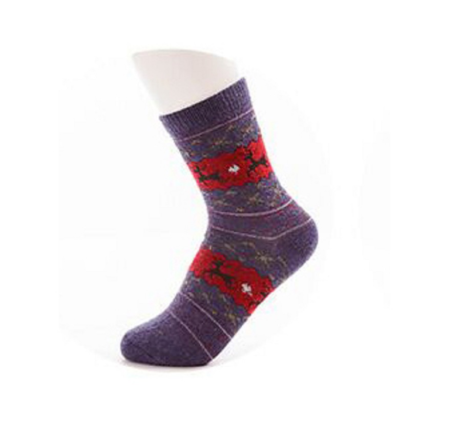 Vinter jul jul elg sokker tegneserie sokker. sjove sokker vinter damer varme sokker harajuku kawaii: Bb1311306 l 5