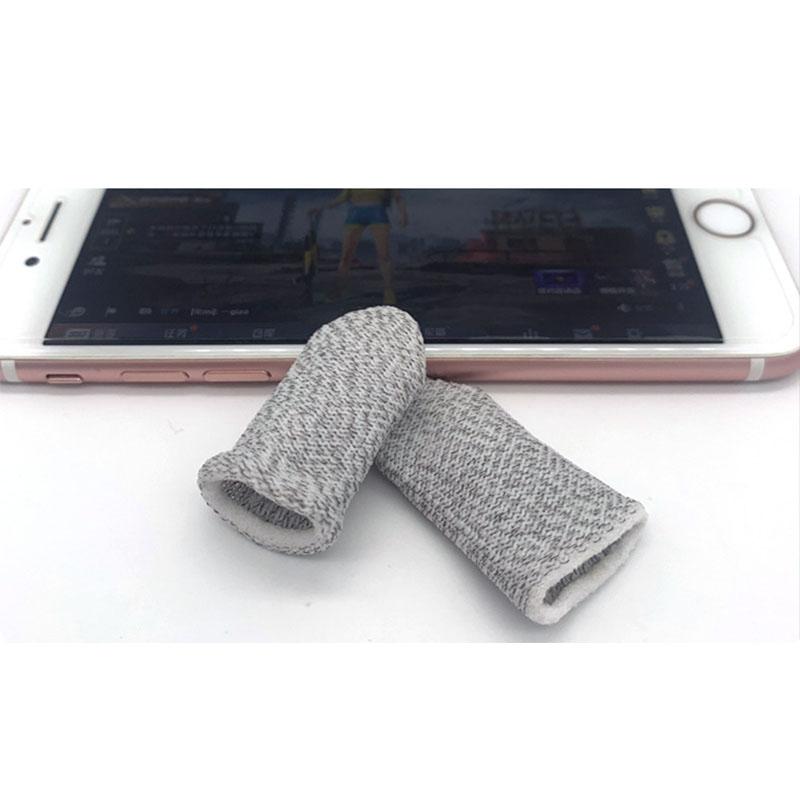 Guantes de dedos con pantalla táctil, fibra conductora, antisudor, transpirables, táctiles y sensibles para juegos de teléfonos móviles: Morado