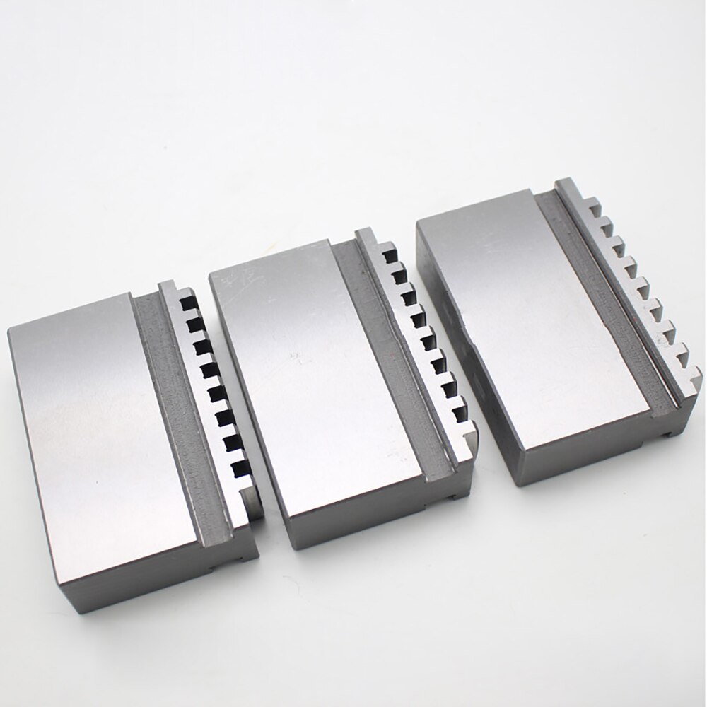 3Pcs Zachte Kaken Voor K11-200mm 200Mm K11-200 K11 200 Drie Klauwplaat Machine Tool Draaibank Chuck Zachte Kaak
