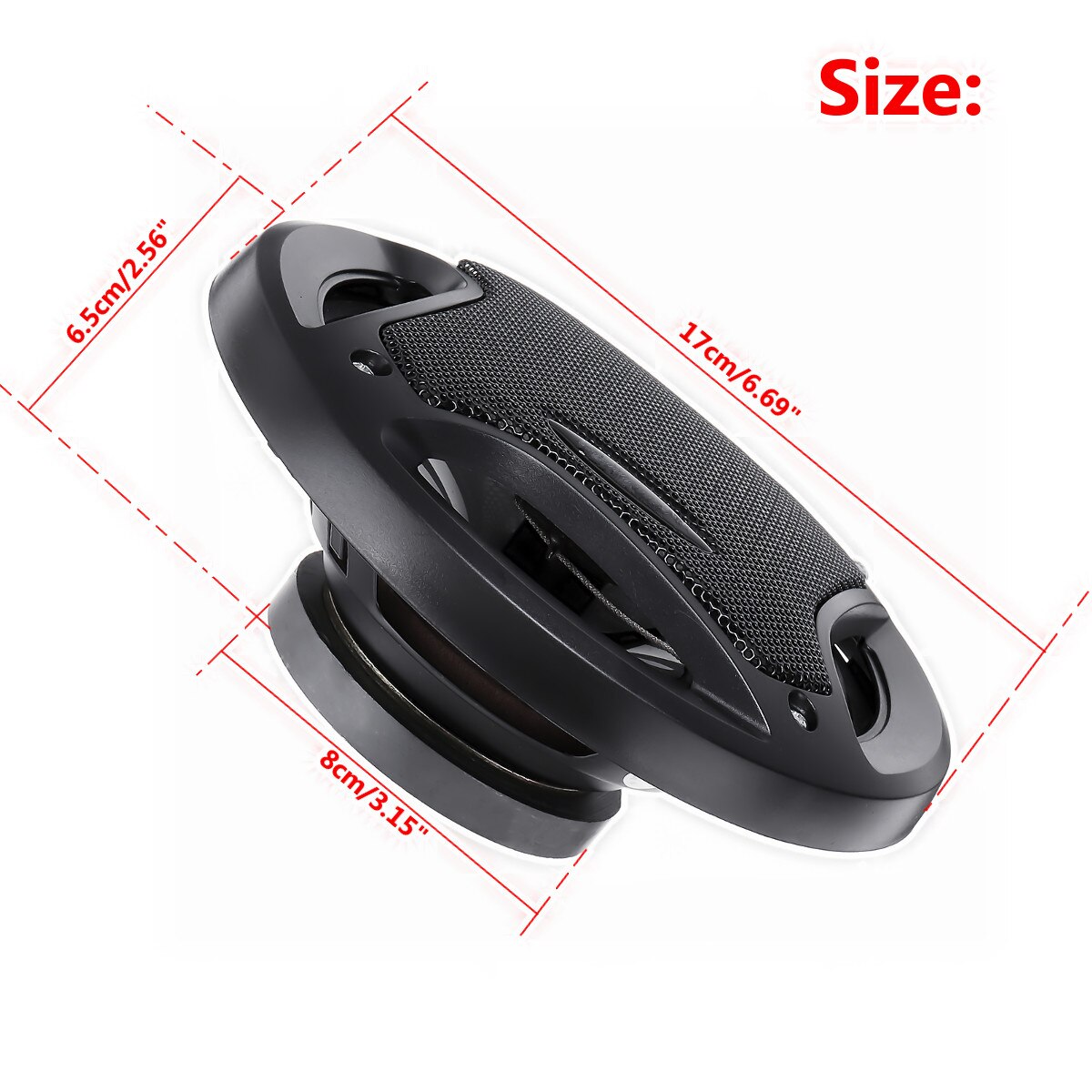 2PCS 6.5 Inch 400W Car Coaxial Speaker Set Vehicle... – Grandado