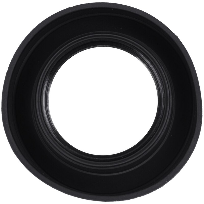 erheben -2 stück schwarze gummi-gegenlichtblende für dslr-kameras , 58mm &Ampere;Ampere; 67mm