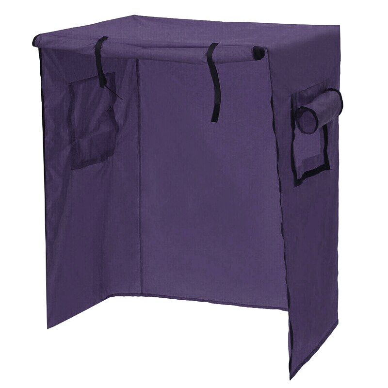 Los Loros aviario aves jaula cubierta protector atrapasemillas bolsa impermeable protección ligera de vuelo de la jaula para mascotas para las aves Decoración: Dark purple