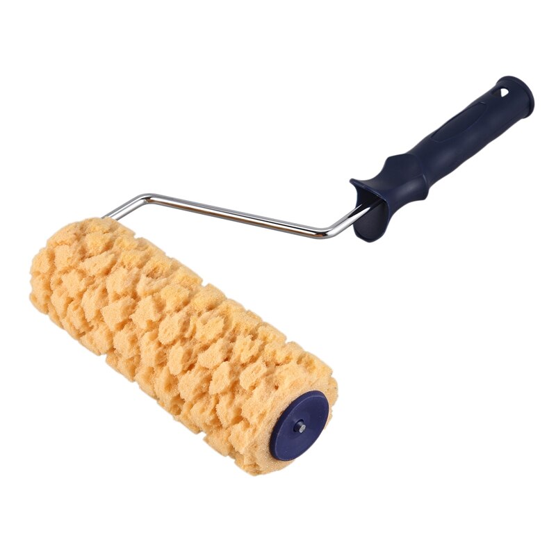 Paint Roller Tool Home Wall Sponge Painting Brush Rubber Graining Pattern Sponge Roller For Wall Painting Decoration