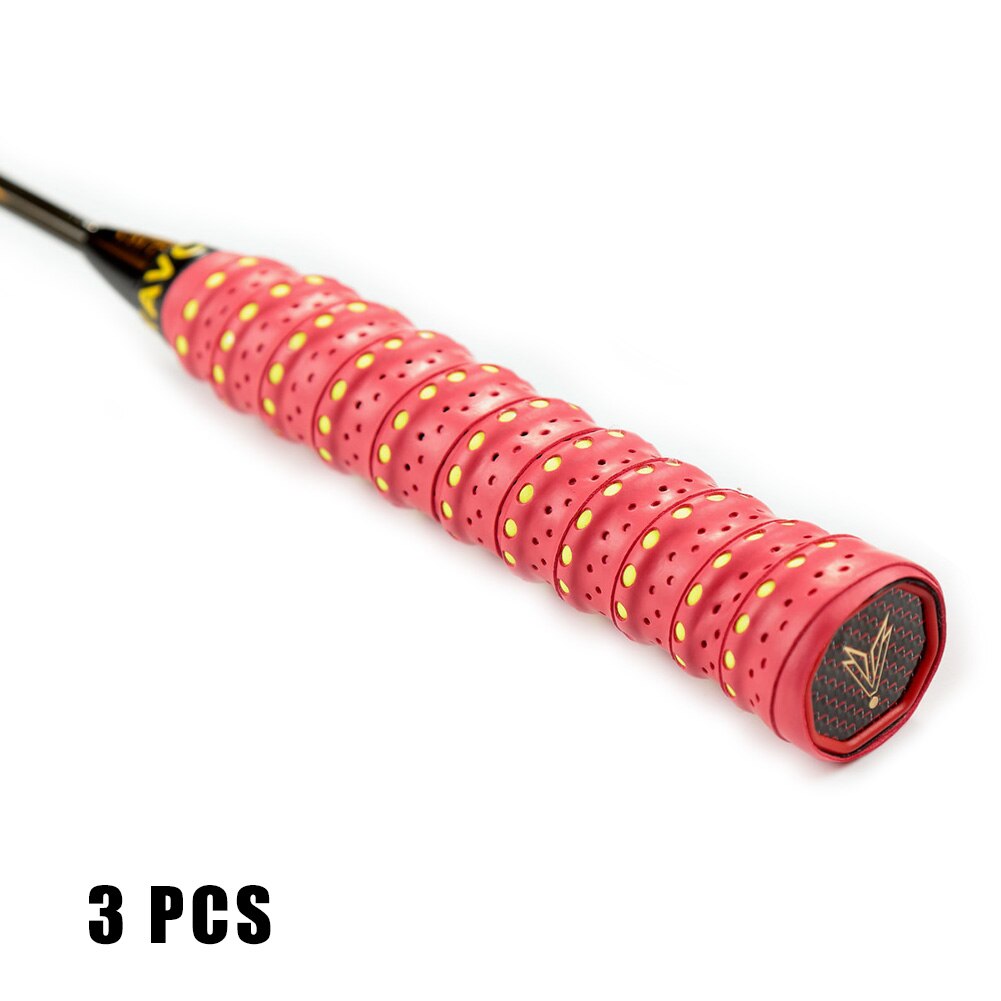 BEPSYOM 8 Pz Grip Antiscivolo per Racchette da Tennis, Badminton, Squash e Padel, Nastro per Racchette con Superficie Traspirante e Assorbente
