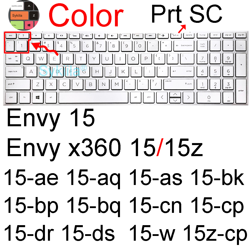 Toetsenbord Cover voor HP ENVY 15 16 15-ep 16-h 15 t x360 15-ew 15-ey 15-fe 15-fh 15-cn 15-dr 15-ed 15-ee 15-es Protector Skin Case: Paars