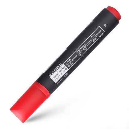6 Pcs/Lot ZEBRA YYR1 2.5mm Whiteboard Marker erase Can be erased Writing Supplies Office &amp; School Supplies: red