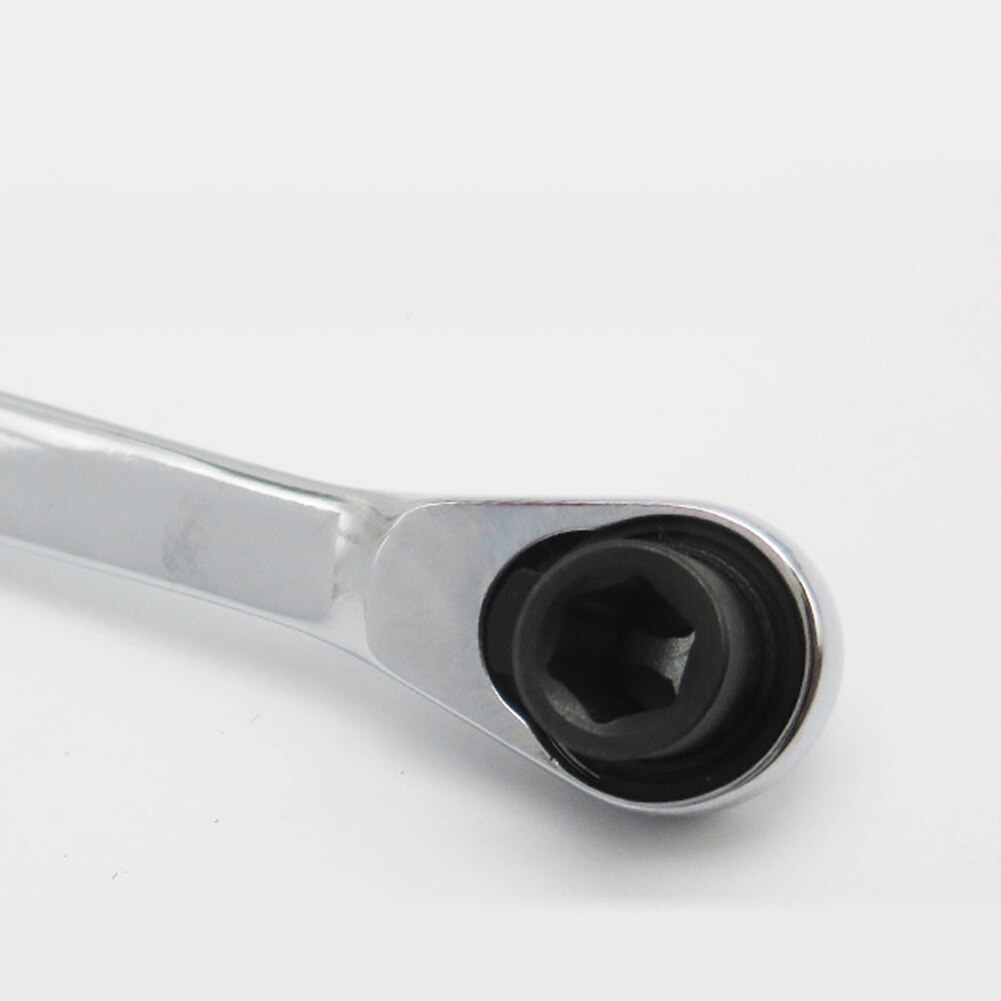 Mini 1/4inch Ratchet Wrench Batch Head Handle Small Fly Socket Wrench Double-Ended Torque Wrench Spanner Hand Repair Tools