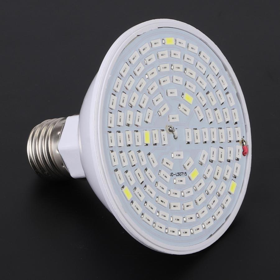 126LED Single Head Plant Grow Light Bulb Indoor Garden LED Plant Growth Light 85V-265V Plant Light Bulb