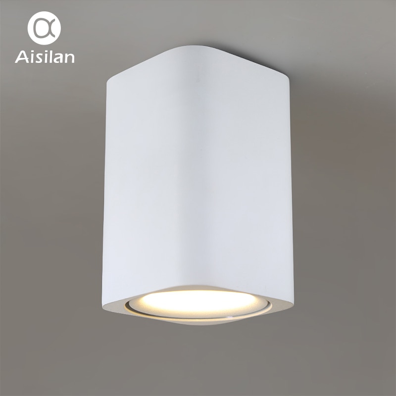 Aisilan LED Opbouw Vierkante Nordic Plafond Downlight voor Kamer/Gang/Hal/Foyer AC85-260V COB Cube Spot licht