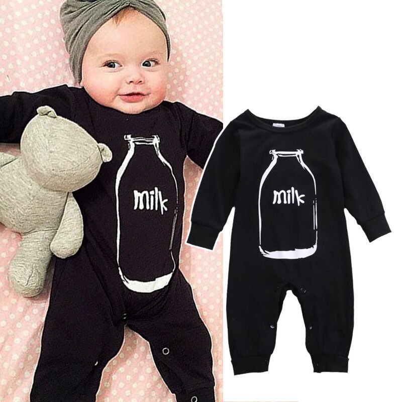 Pasgeboren Peuter Baby Baby Jongen Meisje Unisex Romper Jumpsuit Casual Kleding Hansop Een Stuk Outfits