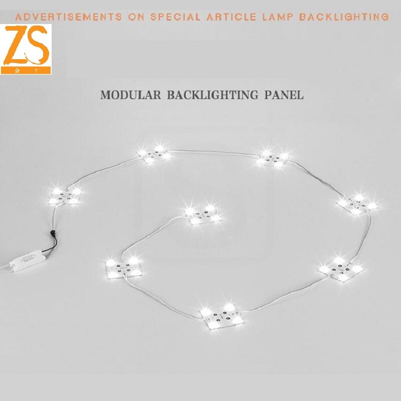 Zs 3030 Diffuse Reflectie Led Modules Lichten 11000K AC110V Gebruik Voor Vormige Reclame Lichtbak En Zachte Film Plafond