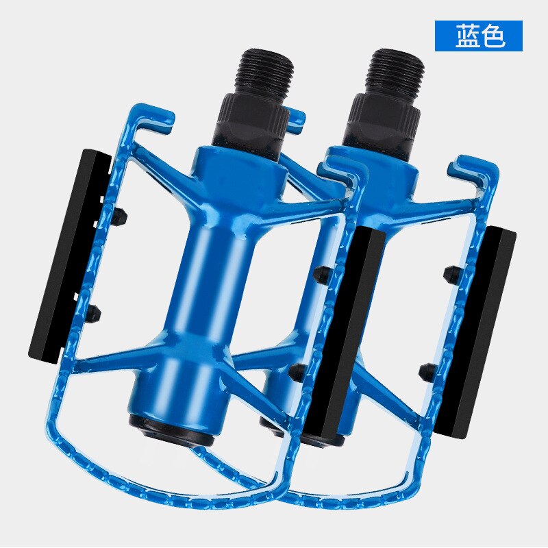 Fiets Pedaal Racefiets Mountainbike Pedaal Lager Pedaal Fiets Accessoires Universele Een Paar: Blue Intensive Ball Bearing One Pair of Dress