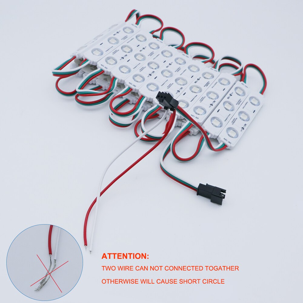 12V WS2811 LED Modules Dream Color RGB LED Strip 5050 IP65 Waterproof for Advertising Letter Led Sign Backlight