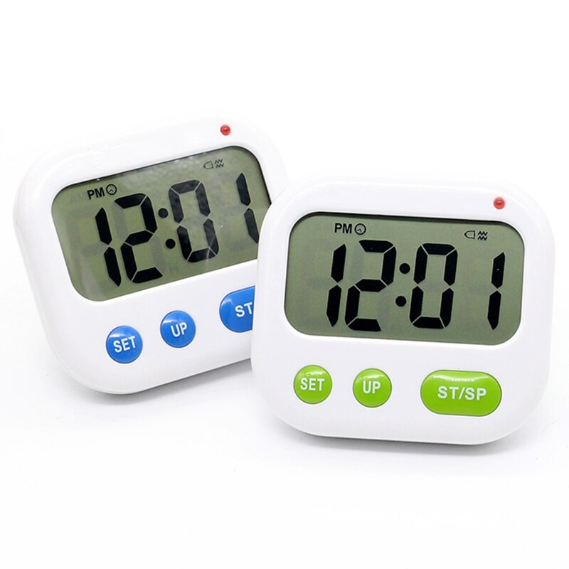 Reloj despertador de vibración para sordos, Luminova, Led, Digital, temporizador, electrónico para dulces, pantalla de escritorio, reloj para estudiantes, artilugios para escritorio