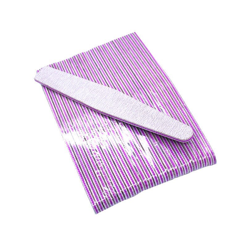 10PCS/Set Acrylic Nail File Buffer 100/180 Double Side Of The Nail File Buffer Trimmer Lime Buffer Nail File Nail Art Tools