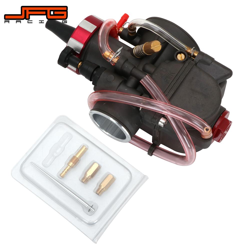 Carburador para motocicleta PWK 28 30 32 34mm, carcasa para Mikuni Keihin YAMAHA FZ16, todoterreno, Scooter, UTV, ATV, Power Jets