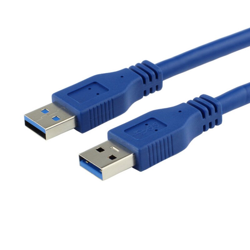 Hoge Snelheid Blauw Usb 3.0 A Type Mannelijk Naar Usb Verlengkabel Am Naar Am 4.8Gbps Ondersteuning Usb 2.0 0.3M 0.6M 1M 1.5M-5M